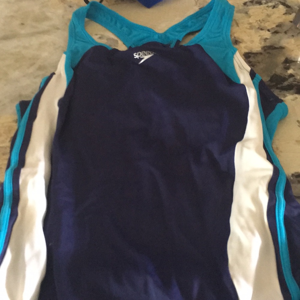 One piece bathing suit